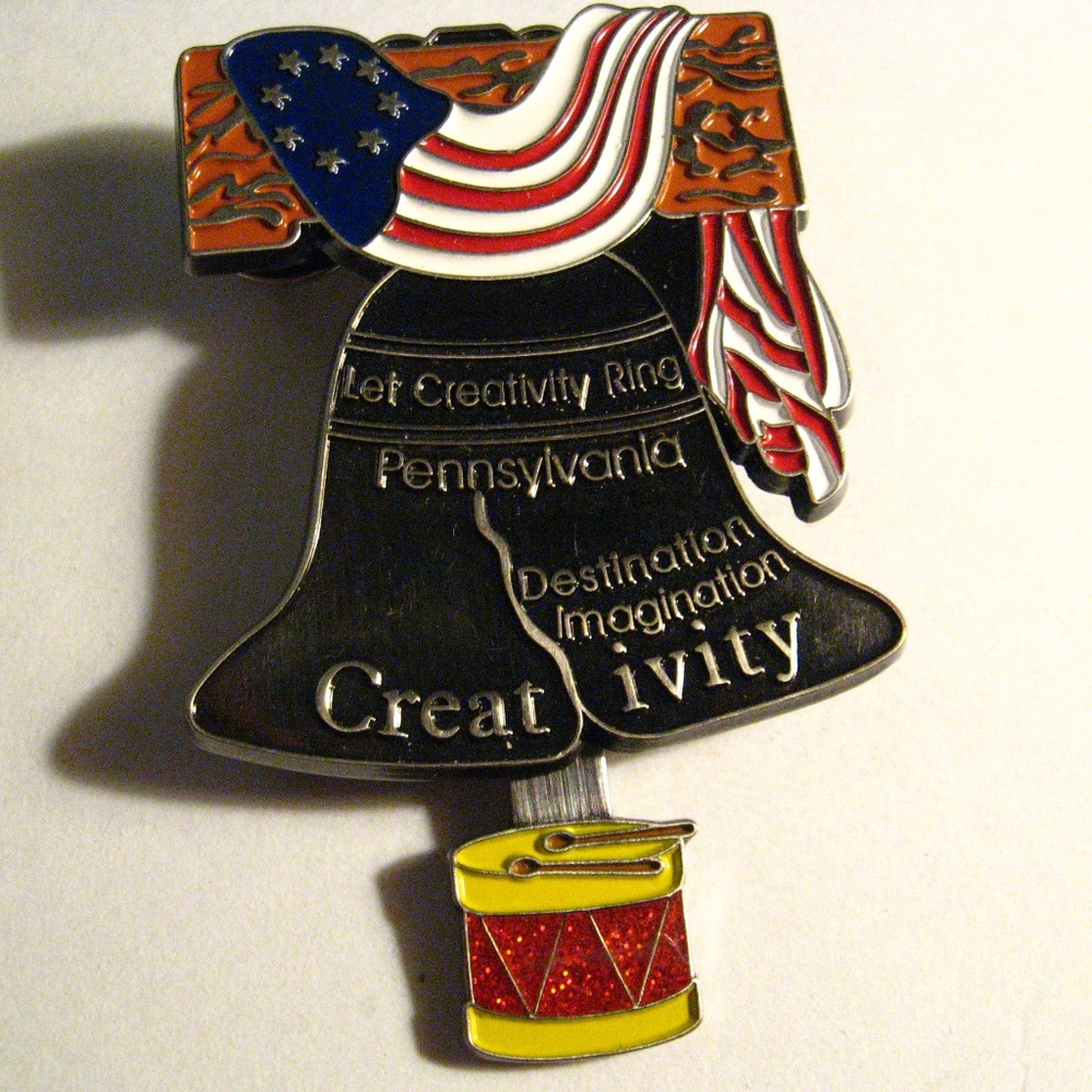 Liberty Bell Pennsylvania Creativity Lapel Pin